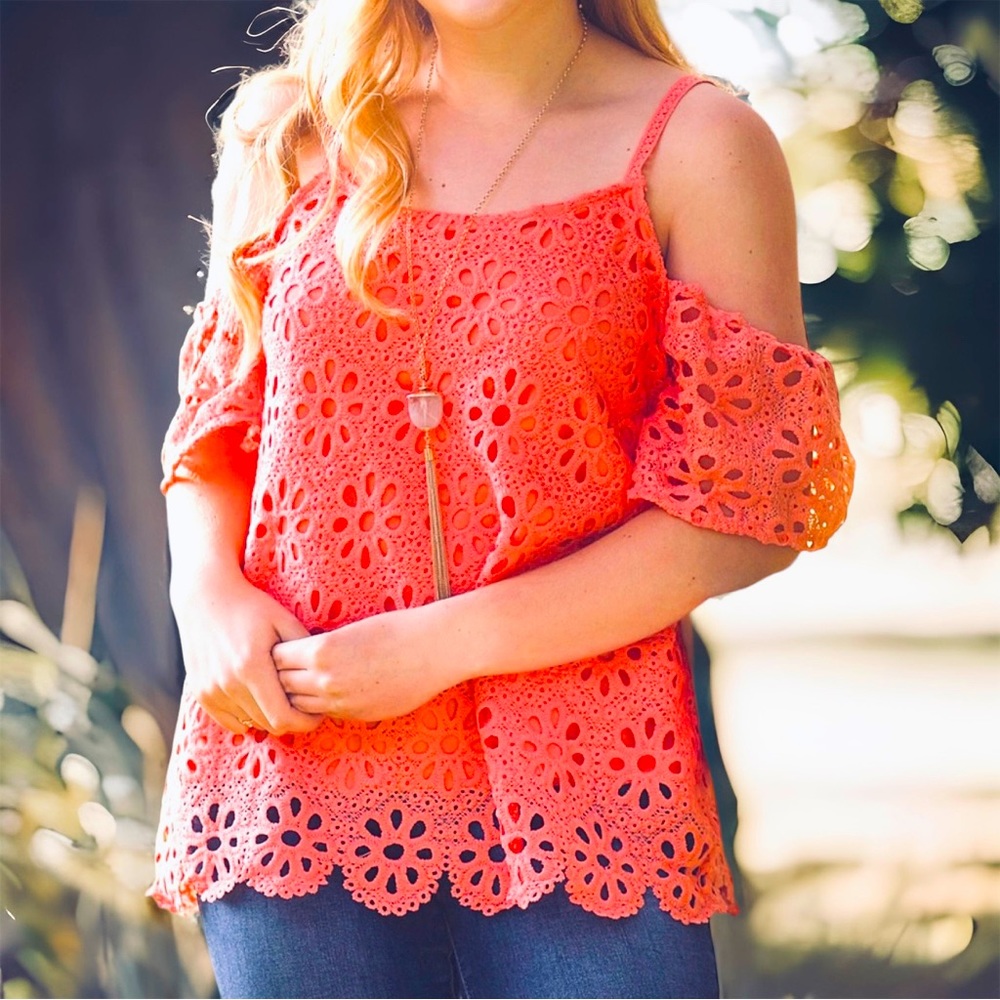 Maurice  women off the shoulder top -blouse Size Medium